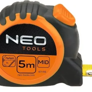 MIARA ZWIJANA STALOWA 5Mx25MM 67-165 NEO Obniżka ceny